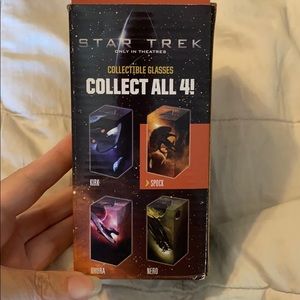 Star Trek collectible glass - Spock